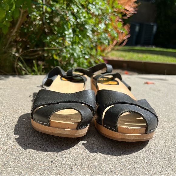 Swedish Hasbeens Toffel sandal clogs size 40 - Picture 2 of 6
